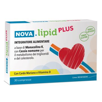 Nova Lipid Plus Integratore Per Il Colesterolo 30 Compresse