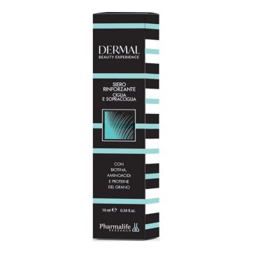 Dermal siero rinforzante ciglia e sopracciglia 10 ml