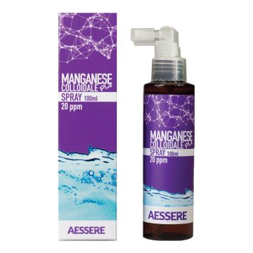 Manganese colloidale plus spray 20ppm medicazione 100 ml