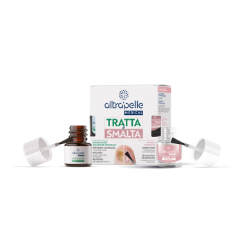 Altrapelle medical tratta e smalta soluzione ungueale 7 ml + smalto 5 ml