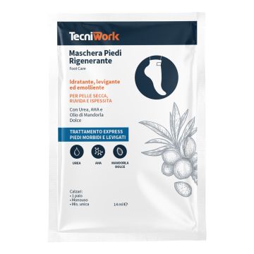 Tecniwork maschera piedi rigenerante 14 ml