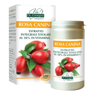 Rosa canina estratto integrale titolato polvere 100 g