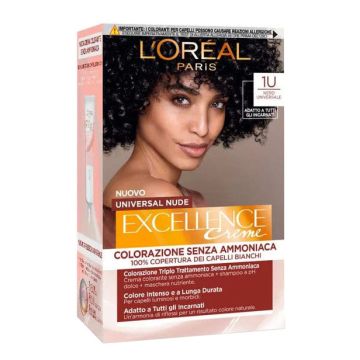 L’Oreal Paris - Excellence universal nude - Colorazione permanente - N. 1U Nero universale L’Oreal Paris - Excellence universal nude - Colorazione permanente - N. 1U Nero universale