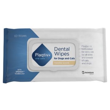 Plaqtiv+ Oral Care Salviette Dentali 60 Pezzi