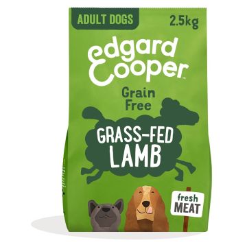 Edgard&cooper dog e adult dry lamb 2,5 kg