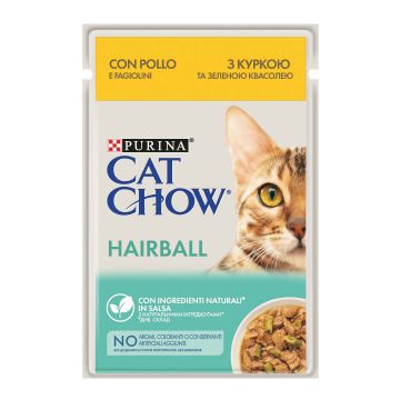Cat chow hairball pollo fagiolini 85 g
