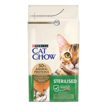 Cat chow sterilised turkey 1,5 kg Cat chow sterilised turkey 1,5 kg