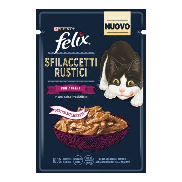 Felix sfilaccetti rustici anatra 80 g