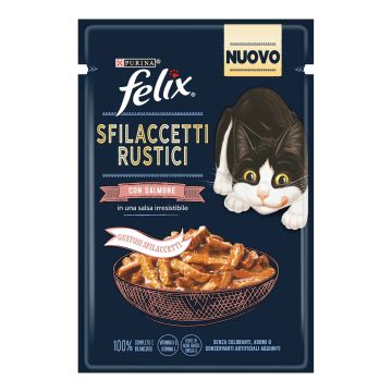Felix sfilaccetti rustici salmone 80 g