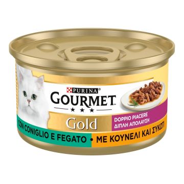 Gold doppio piacere coniglio fegato 85 g