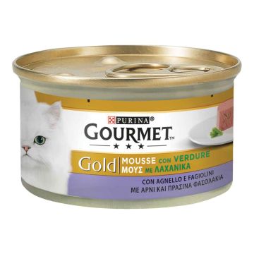Gold mousse agnello squisiti fagiolini 85 g