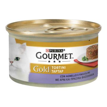 Gold tortini agnello fagiolini 85 g