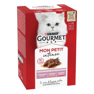 Gourmet mon petit carni selvaggina/fegato/manzo 50 g