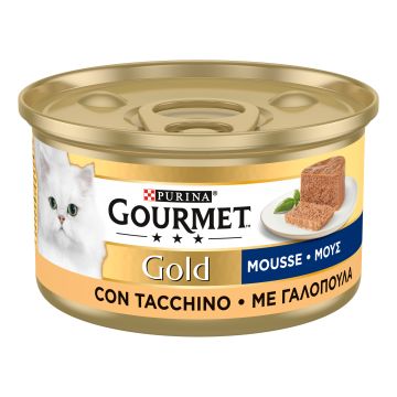 Gourmet nature's creations ricco in tacchino guarnito spinaci pastinaca 85 g