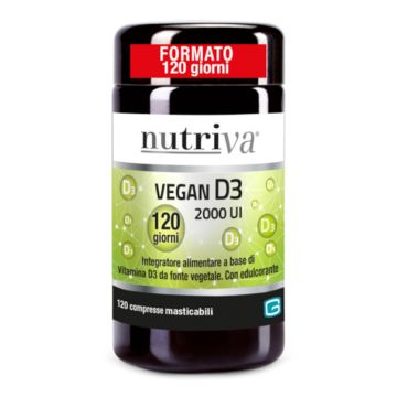 Nutriva vegan d3 120 compresse