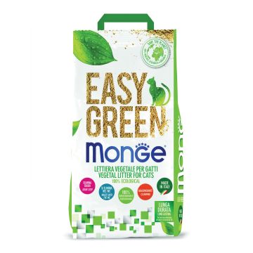 Monge Gatto Lettiera Vegetale "Easy Green" 10 Lt 3,8 Kg