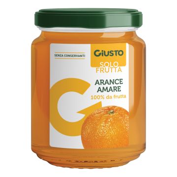 GIUSTO SOLO FRUTTA MARMELL ARANCE AMARE 284 G