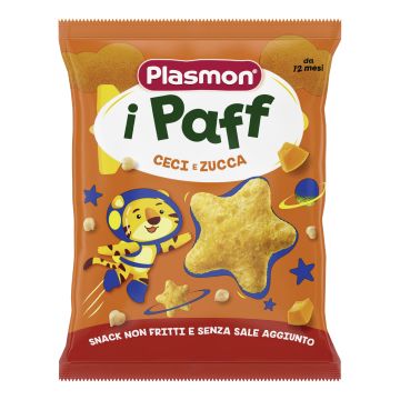 Plasmon paff stelline ceci zucca 15 g