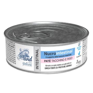 Siland nucrointestinal umido gatto tacchino riso 85 g