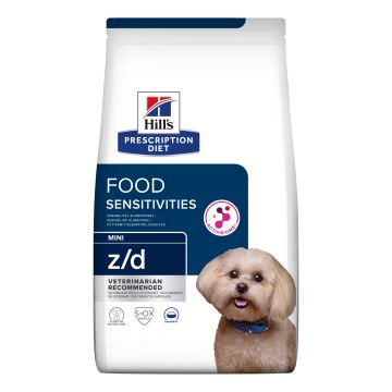 Prescription diet canine food sensitivities z/d mini 1 kg