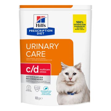 Prescription diet feline urinary care c/d stress ocean fish 3 kg