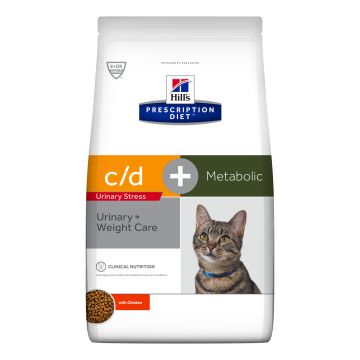 Prescription diet feline urinary care c/d uri stress+metabolic 3 kg