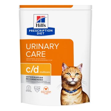 Prescription diet feline urinary care c/d multicare chicken 3 kg
