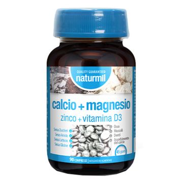 Naturmil calcio+magnesio+zinco+vitamina d3 90 compresse