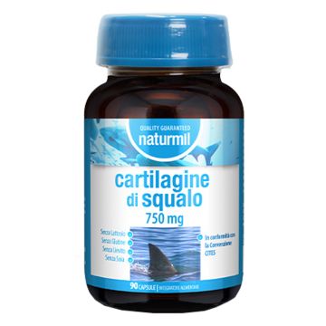 Naturmil cartilagine di squalo 750 mg 90 capsule Naturmil cartilagine di squalo 750 mg 90 capsule