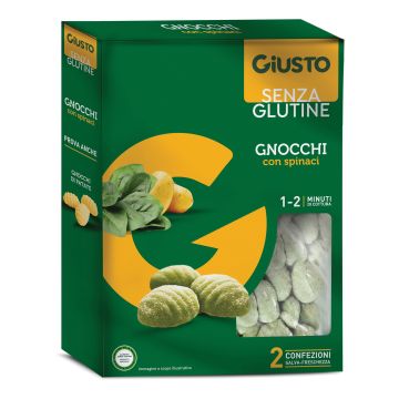 Giusto senza glutine gnocchi spinaci 500 g