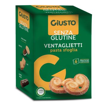 Giusto senza glutine ventaglietti 6x25 g