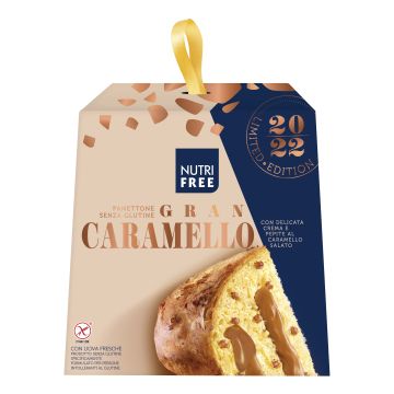 Nutrifree panettone gran caramello 680 g