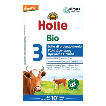 Holle latte proseguimento 3/10 mesi 600 g
