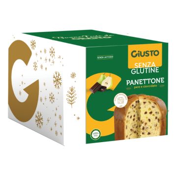 Giusto senza glutine panettone pere e cioccolato 500 g