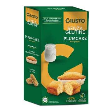 Giusto senza glutine plumcake con gocce di cioccolato 160 g