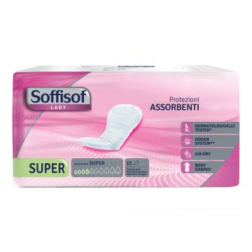 Lady Super Dry - Assorbenti 15 Pezzi