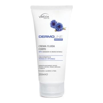 Vebix dermoline crema fluida corpo fiordaliso 250 ml Vebix dermoline crema fluida corpo fiordaliso 250 ml