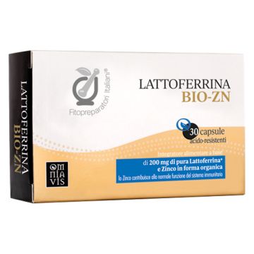 Fitopreparatori italiani lattoferrina bio zn 30 capsule