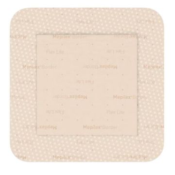 Medicazione in schiuma di poliuretano mepilex border flex lite 15x15 cm 5 pezzi