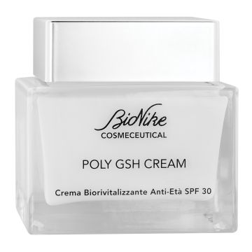 Cosmeceutical poly gsh cream crema biorivitalizzante anti-eta' spf30 50 ml