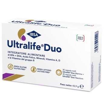 Ultralife duo 30 capsule mamma + 30 capsule nascituro