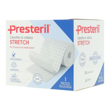 Medipresteril rocchetto rotolo stretch tessuto non tessuto 10 cm x 1000 cm