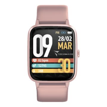 Techmade move smartwatch total pink