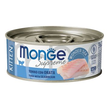 Monge supreme kitten tonno orata 80 g