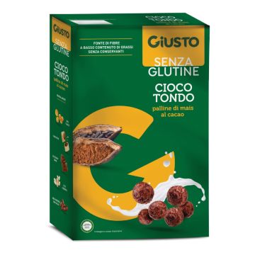 Giusto senza glutine cioco tondo mais 250 g