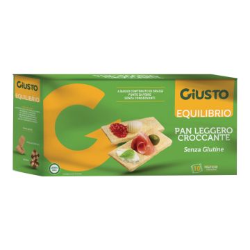 Giusto equilibrio senza glutine pan leggero croccante 250 g