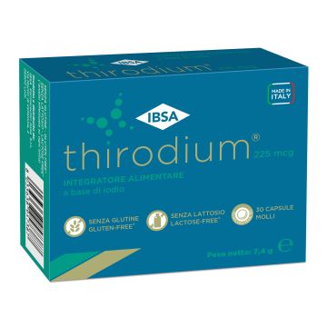 Thirodium 225mcg 30 capsule molli