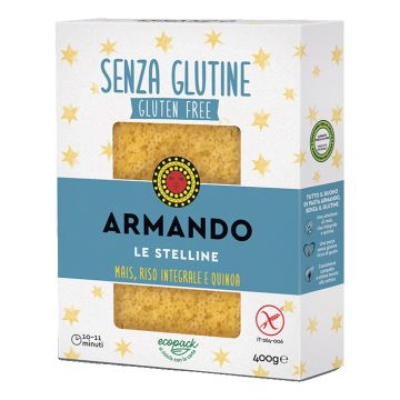 Il gluten free di armando le stelline mais riso integrale e quinoa 400 g
