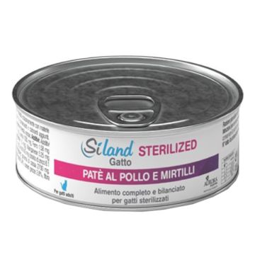Siland gatto adulto sterilizzato pollo mirtillo 85 g