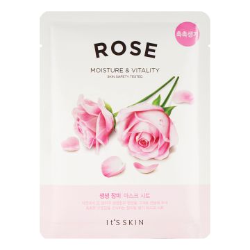 IT S SKIN - Rose Moisture & Vitality - Maschera in tessuto idratante e illuminante
